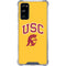 University of Southern California USC Trojans Yellow Galaxy S20 FE Clear Case